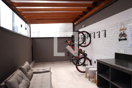 Lavanderia / Bicicletário de kitnet/studio à venda com 1 quarto, 27m² em Vila Invernada, São Paulo