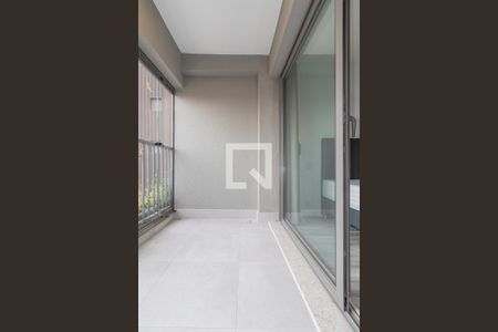 Sacada de kitnet/studio para alugar com 1 quarto, 29m² em Indianópolis, São Paulo