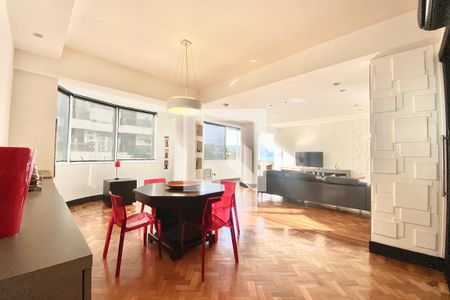 Sala de apartamento à venda com 2 quartos, 129m² em Copacabana, Rio de Janeiro