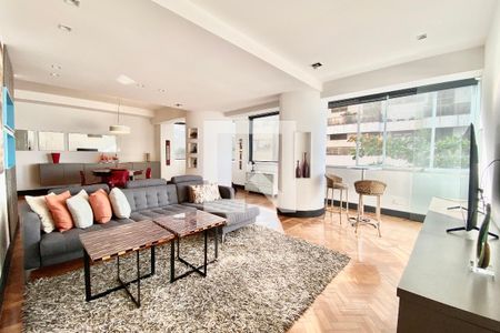 Sala de apartamento à venda com 2 quartos, 129m² em Copacabana, Rio de Janeiro