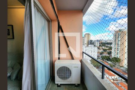 Varanda da Sala de apartamento à venda com 3 quartos, 98m² em Vila Olímpia, São Paulo