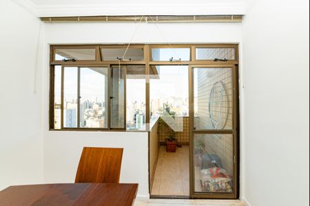 Varanda da Sala de apartamento à venda com 4 quartos, 140m² em Coração de Jesus, Belo Horizonte