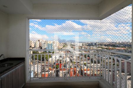 Varanda da Sala de apartamento para alugar com 2 quartos, 70m² em Centro, São Caetano do Sul