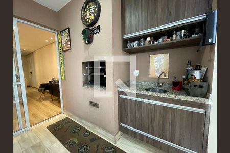 Varanda da Sala - Churrasqueira de apartamento à venda com 3 quartos, 96m² em Jardim Arpoador, São Paulo