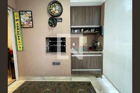 Varanda da Sala - Churrasqueira de apartamento à venda com 3 quartos, 96m² em Jardim Arpoador, São Paulo