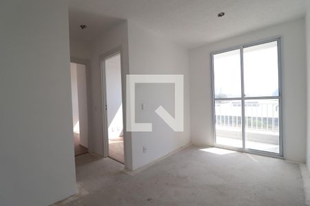 Sala de apartamento à venda com 2 quartos, 42m² em Jardim, Santo André