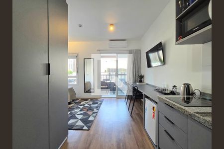 Studio de kitnet/studio para alugar com 1 quarto, 27m² em Vila Olímpia, São Paulo
