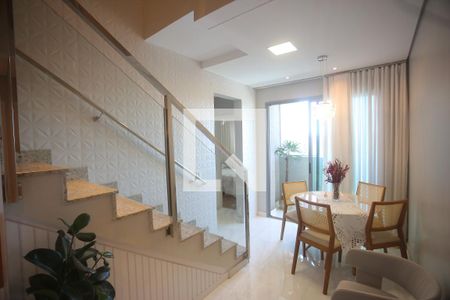 Sala de apartamento à venda com 2 quartos, 114m² em Coração Eucarístico, Belo Horizonte