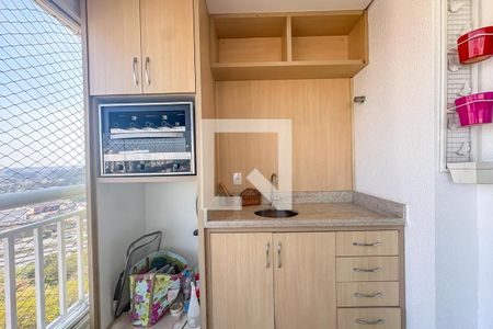 Varanda de apartamento para alugar com 3 quartos, 107m² em Vila Lusitania, São Bernardo do Campo