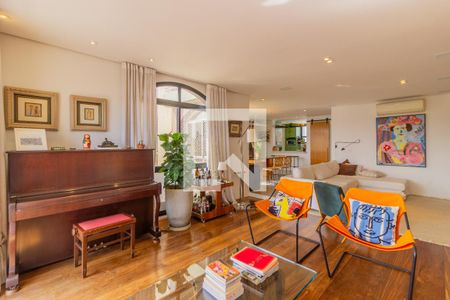 Sala de apartamento à venda com 3 quartos, 165m² em Pinheiros, São Paulo