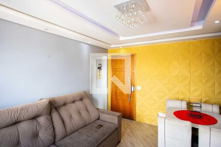 Sala de apartamento à venda com 2 quartos, 53m² em Vila Nogueira, Diadema