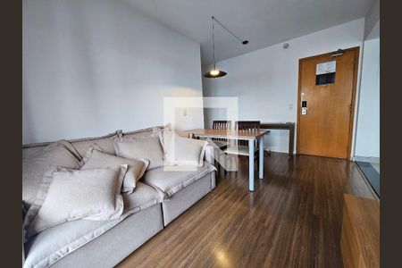 Sala de apartamento à venda com 2 quartos, 55m² em Cidade Monções, São Paulo