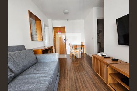 Sala de apartamento à venda com 2 quartos, 44m² em Cidade Monções, São Paulo