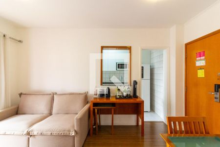 Sala de apartamento à venda com 2 quartos, 44m² em Cidade Monções, São Paulo