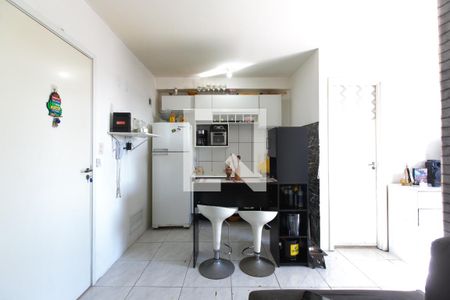Sala / Cozinha  de apartamento à venda com 1 quarto, 25m² em Vila Campanela, São Paulo