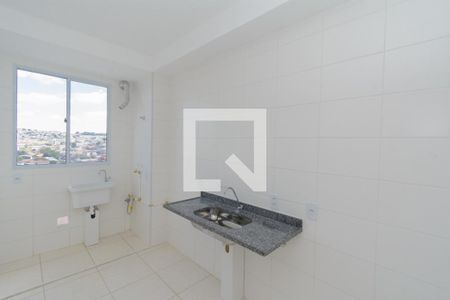 Cozinha e Área de Serviço de apartamento à venda com 2 quartos, 55m² em Novo Riacho, Contagem