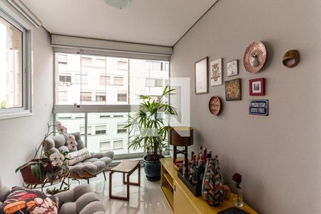 Sala de apartamento para alugar com 2 quartos, 78m² em Santa Cecilia, São Paulo