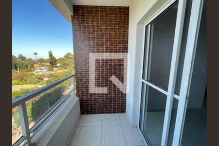 Varanda da Sala de apartamento para alugar com 2 quartos, 57m² em Granja Viana, Cotia