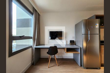 Studio de kitnet/studio para alugar com 1 quarto, 25m² em Indianópolis, São Paulo