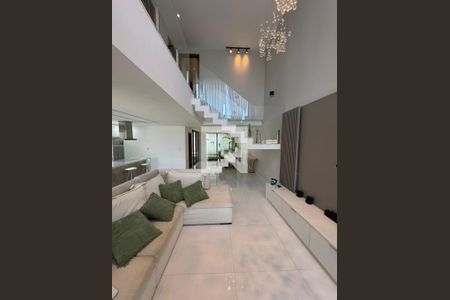 Sala de casa de condomínio à venda com 4 quartos, 360m² em Recreio dos Bandeirantes, Rio de Janeiro