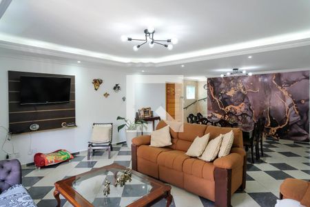 Sala de casa à venda com 4 quartos, 442m² em Osvaldo Cruz, São Caetano do Sul