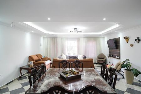 Sala de casa à venda com 4 quartos, 442m² em Osvaldo Cruz, São Caetano do Sul