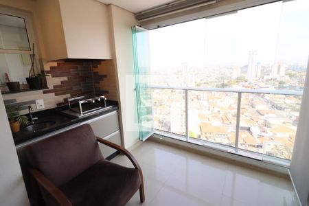 Varanda da Sala de apartamento à venda com 2 quartos, 60m² em Bela Vista, Osasco