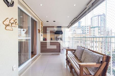 Varanda de apartamento à venda com 2 quartos, 92m² em Vila Regente Feijó, São Paulo