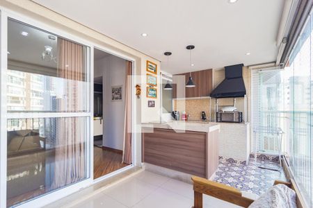 Varanda de apartamento à venda com 2 quartos, 92m² em Vila Regente Feijó, São Paulo