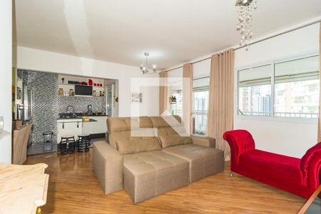 Sala de apartamento à venda com 2 quartos, 92m² em Vila Regente Feijó, São Paulo