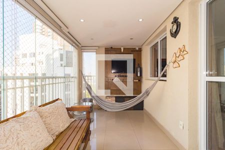 Varanda de apartamento à venda com 2 quartos, 92m² em Vila Regente Feijó, São Paulo