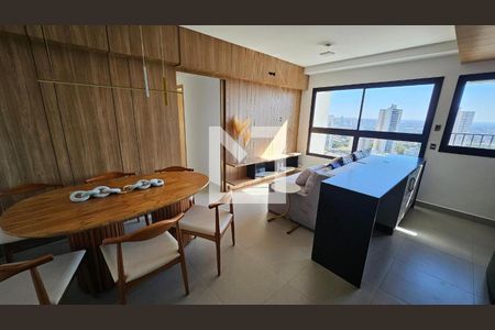 Sala/Cozinha de apartamento para alugar com 2 quartos, 64m² em Serrinha, Goiânia