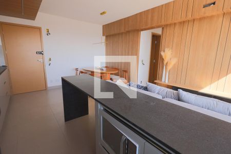 Sala/Cozinha de apartamento para alugar com 2 quartos, 64m² em Serrinha, Goiânia
