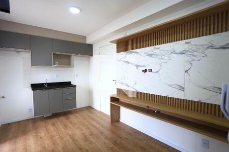 Sala de apartamento à venda com 1 quarto, 59m² em Jardim Monte Kemel, São Paulo