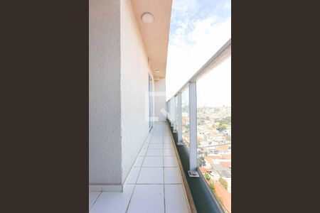 Varanda da Sala de apartamento à venda com 1 quarto, 56m² em Jardim Monte Kemel, São Paulo