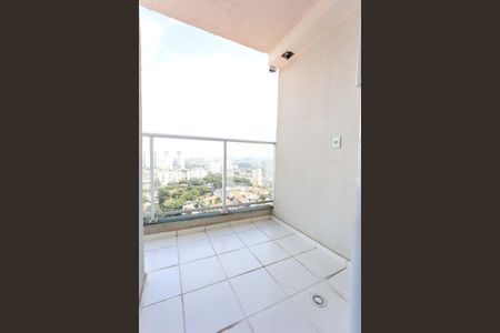 Varanda da Sala de apartamento à venda com 1 quarto, 56m² em Jardim Monte Kemel, São Paulo