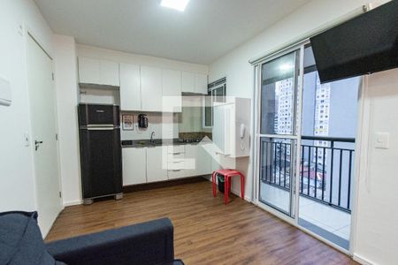 Sala de kitnet/studio à venda com 1 quarto, 27m² em Liberdade, São Paulo
