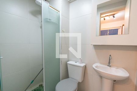 Banheiro de kitnet/studio à venda com 1 quarto, 27m² em Liberdade, São Paulo