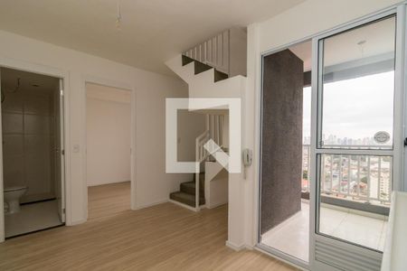 Sala/Cozinha de apartamento à venda com 1 quarto, 60m² em Vila Santa Clara, São Paulo