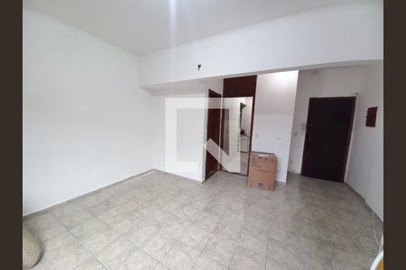 Sala de apartamento para alugar com 1 quarto, 34m² em Centro, São Vicente