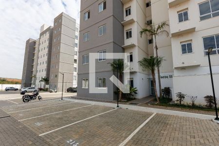 Fachada do bloco de apartamento para alugar com 2 quartos, 46m² em Jardins do Império, Indaiatuba