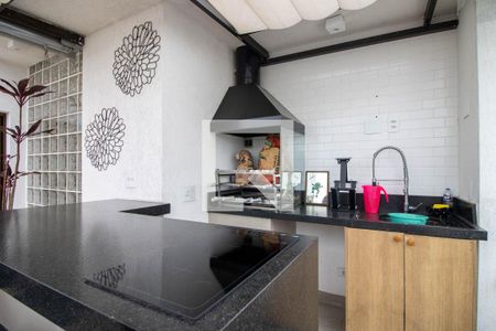 Varanda Gourmet  de apartamento à venda com 3 quartos, 194m² em Vila Andrade, São Paulo