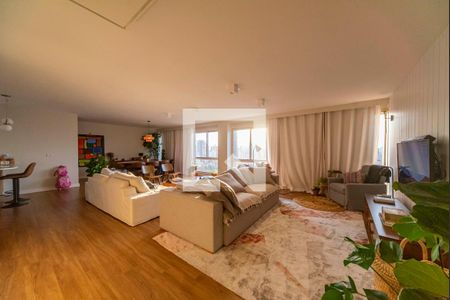 Sala de apartamento à venda com 4 quartos, 199m² em Vila Assunção, Santo André