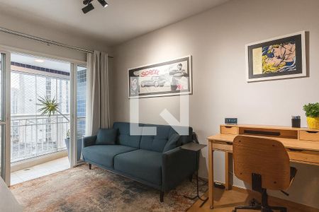 Sala de apartamento à venda com 1 quarto, 65m² em Pompeia, São Paulo