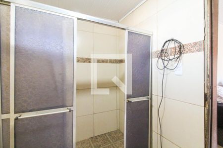 Banheiro da Suíte de casa à venda com 3 quartos, 110m² em Mathias Velho, Canoas