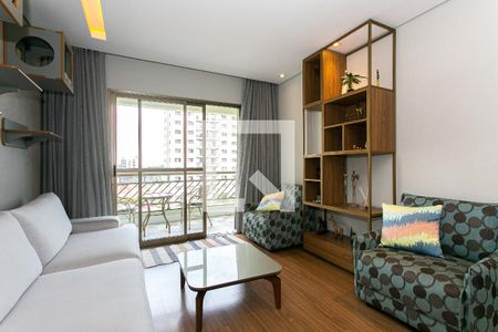 Sala de apartamento à venda com 3 quartos, 106m² em Tatuapé, São Paulo