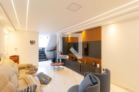 Sala de casa à venda com 3 quartos, 180m² em Vila Osasco, Osasco