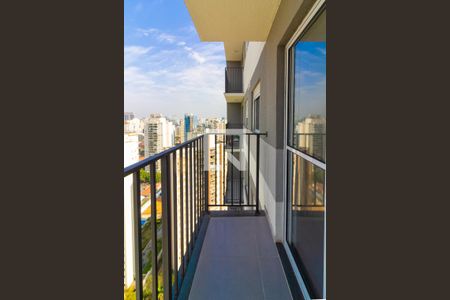Varanda de apartamento à venda com 1 quarto, 27m² em Campo Belo, São Paulo
