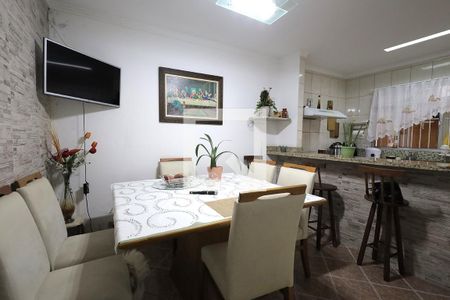 Sala de Jantar de casa à venda com 2 quartos, 167m² em Jardim Progresso, Santo André