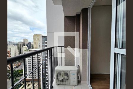 Varanda de apartamento à venda com 1 quarto, 25m² em Vila Olímpia, São Paulo